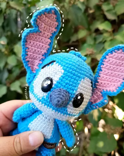 Stitch Amigurumi - miniatura 1