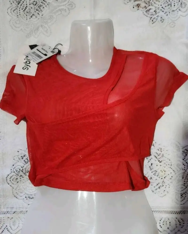 Polera nueva transparente sybilla - 1