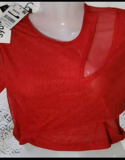 Polera nueva transparente sybilla - miniatura 2