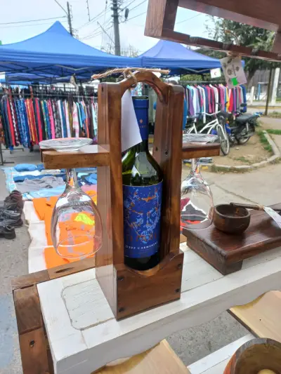 Caja de madera para vino - miniatura 5