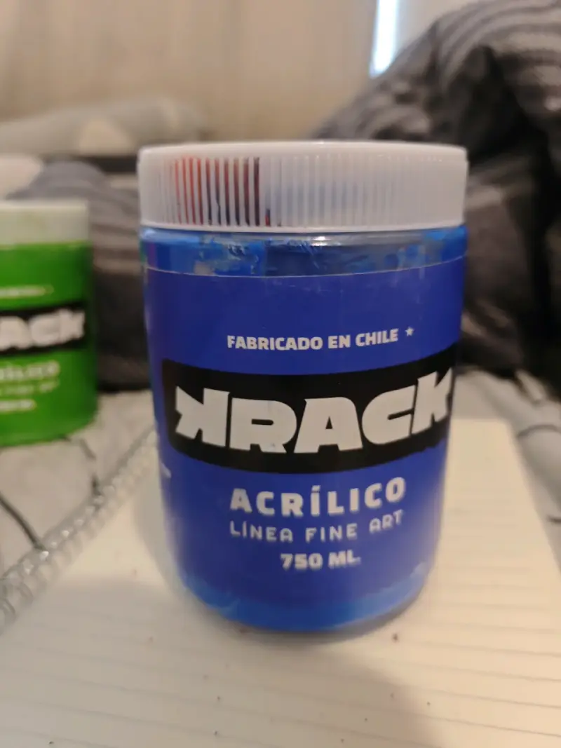 Pintura acrílica krack - 2
