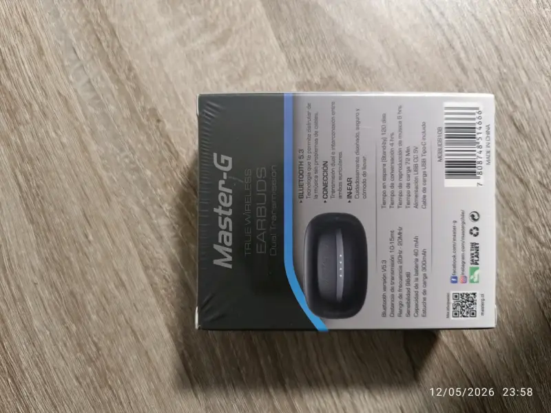 Audífonos inalámbricos Master-G nuevos - 2