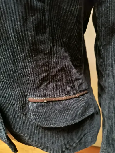Blazer de Cotele azul mujer H&M - miniatura 3