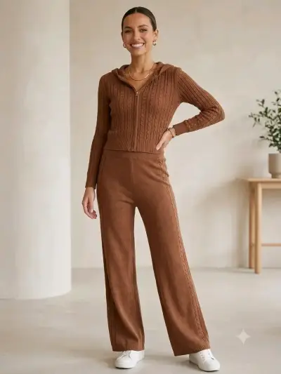 Conjunto de lanilla café - miniatura 1
