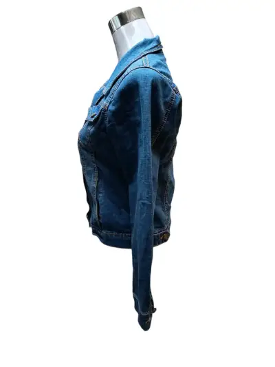 Chaqueta de mezclilla azul talla S - miniatura 2