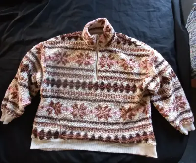 Polerón de lana estampado - miniatura 1