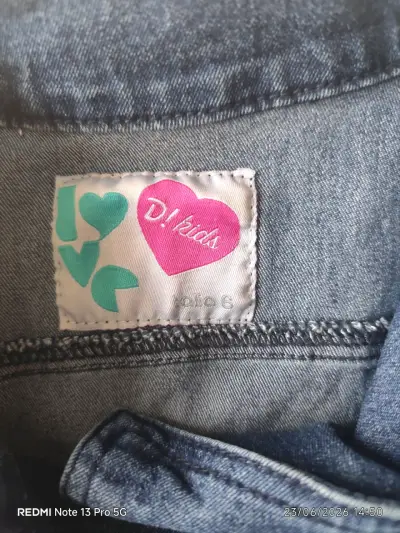 Chaqueta de mezclilla infantil - miniatura 2