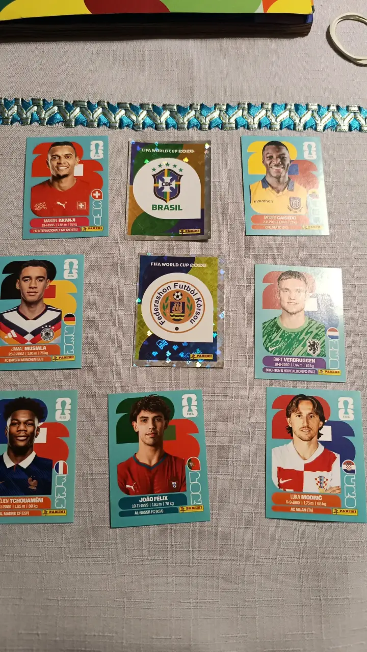 Laminas Panini Copa Mundial 2026