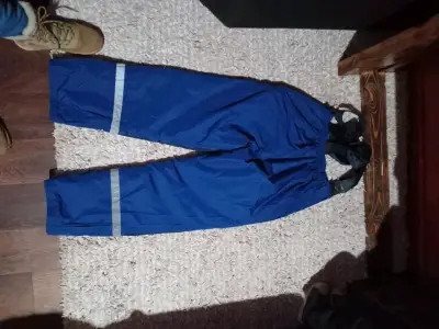 Pantalones impermeables azul - miniatura 2