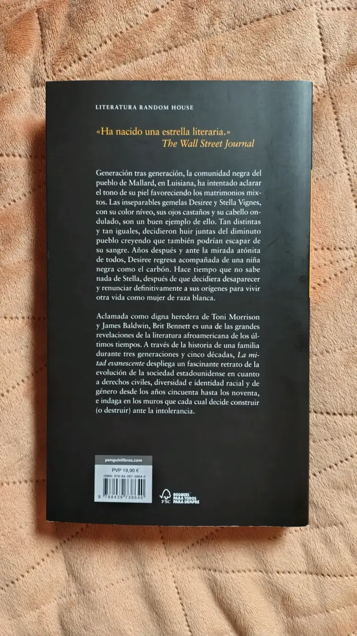 Libro La Mitad Evanescente - 2