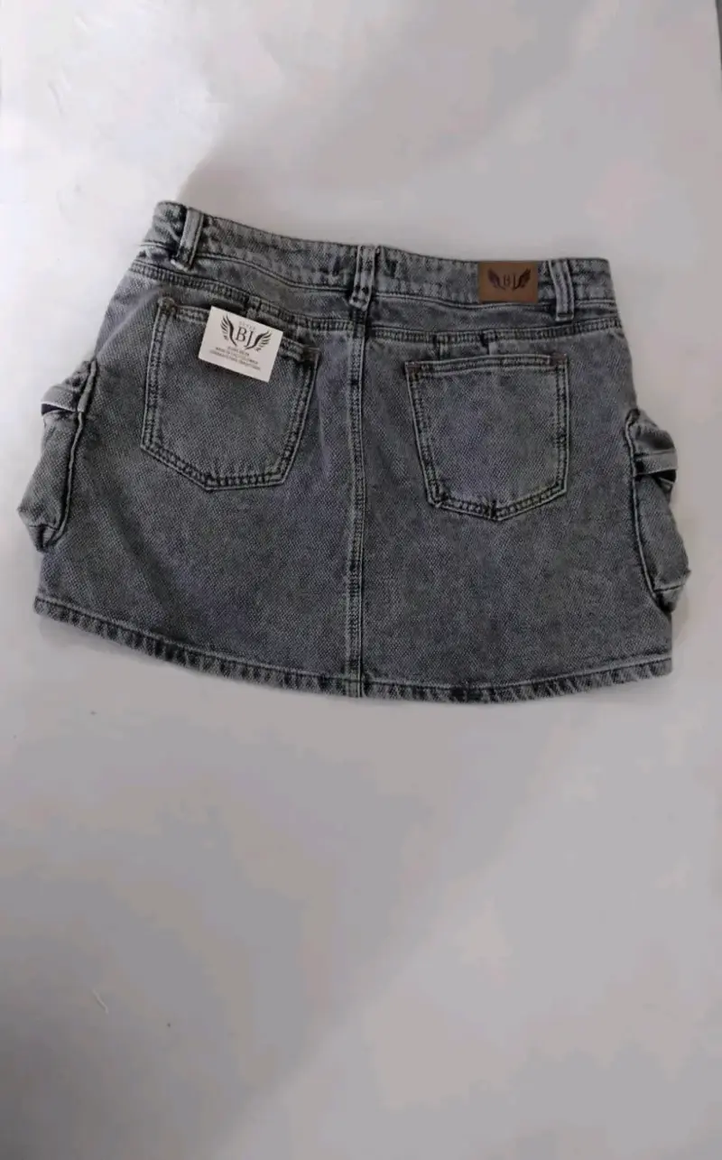 Shorts denim con bolsillos - 4