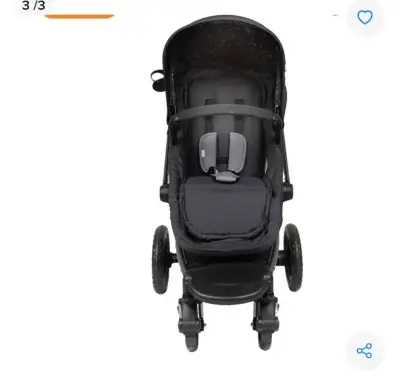 Coche de bebé negro infanti - miniatura 1
