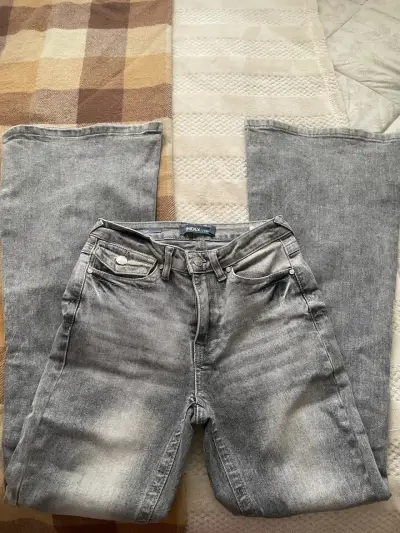 Jeans grises de mezclilla Index - miniatura 1