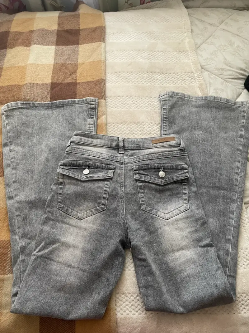 Jeans grises de mezclilla Index - 2