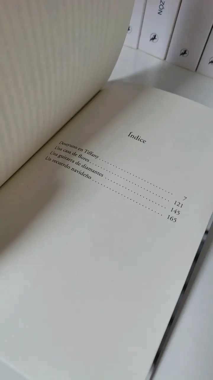 Libro Desayuno en Tiffany - 5