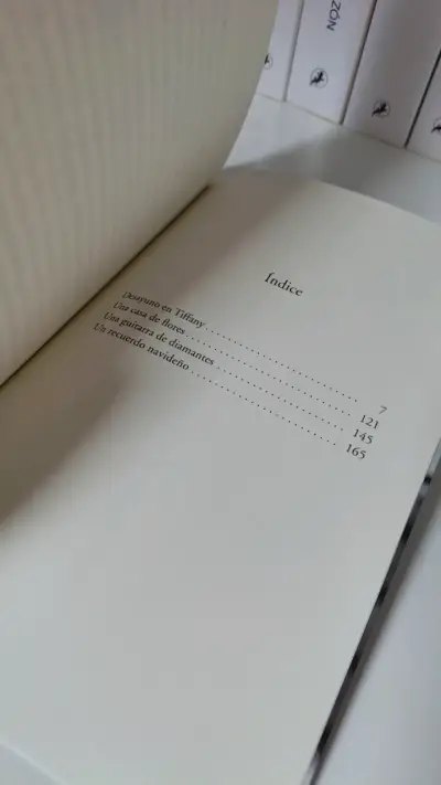 Libro Desayuno en Tiffany - miniatura 5
