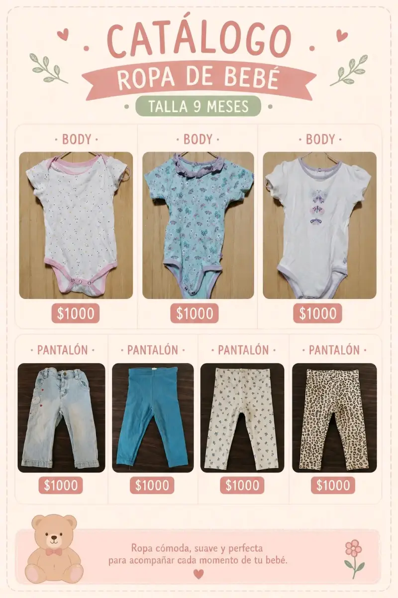 Ropa bebé niña de 9 meses - 2