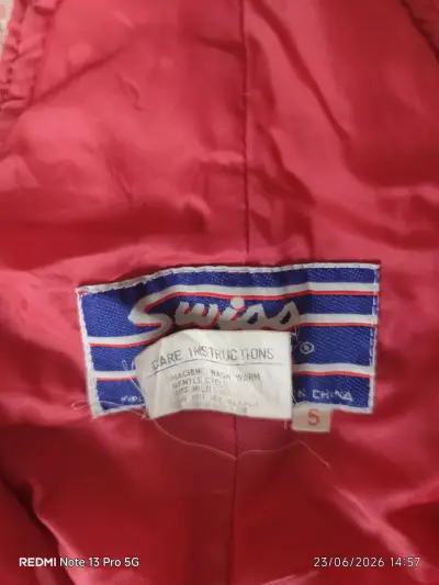 Pantalón de nieve rojo - miniatura 2