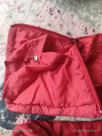 Pantalón de nieve rojo - miniatura 3