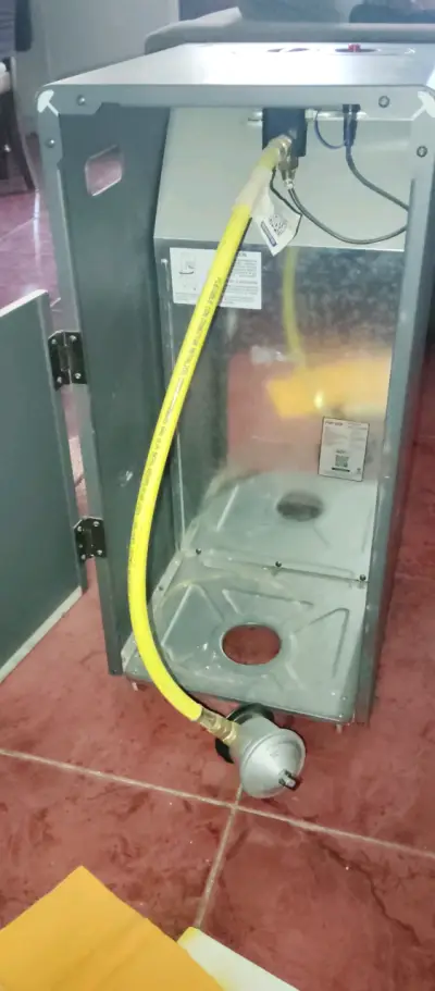 Estufa a gas Fensa gris - miniatura 4