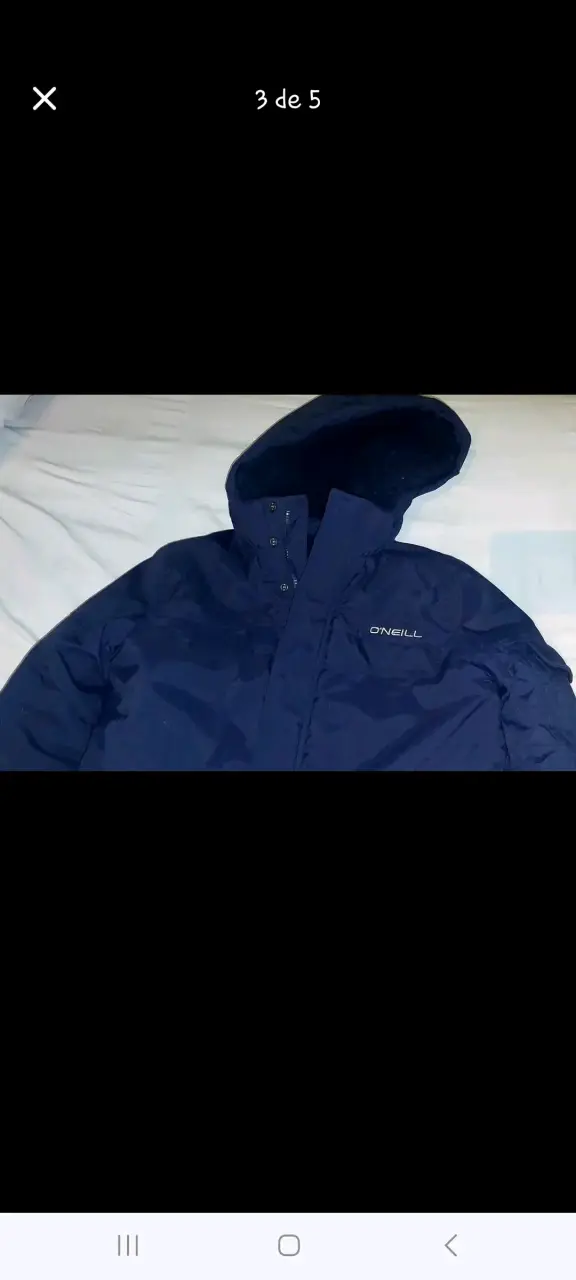 Chaqueta azul con capucha O'Neill - 3