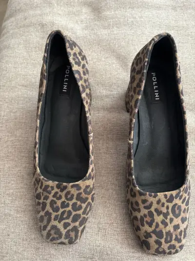 Zapatos leopardos Pollini - miniatura 1