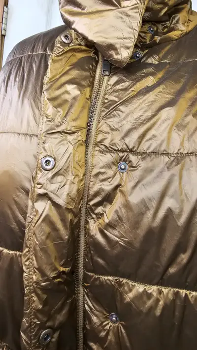 Chaqueta acolchada marrón M grande, equivale a xxl - miniatura 5
