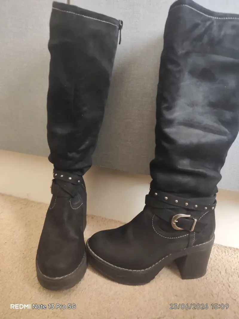 Botas altas negras - 3