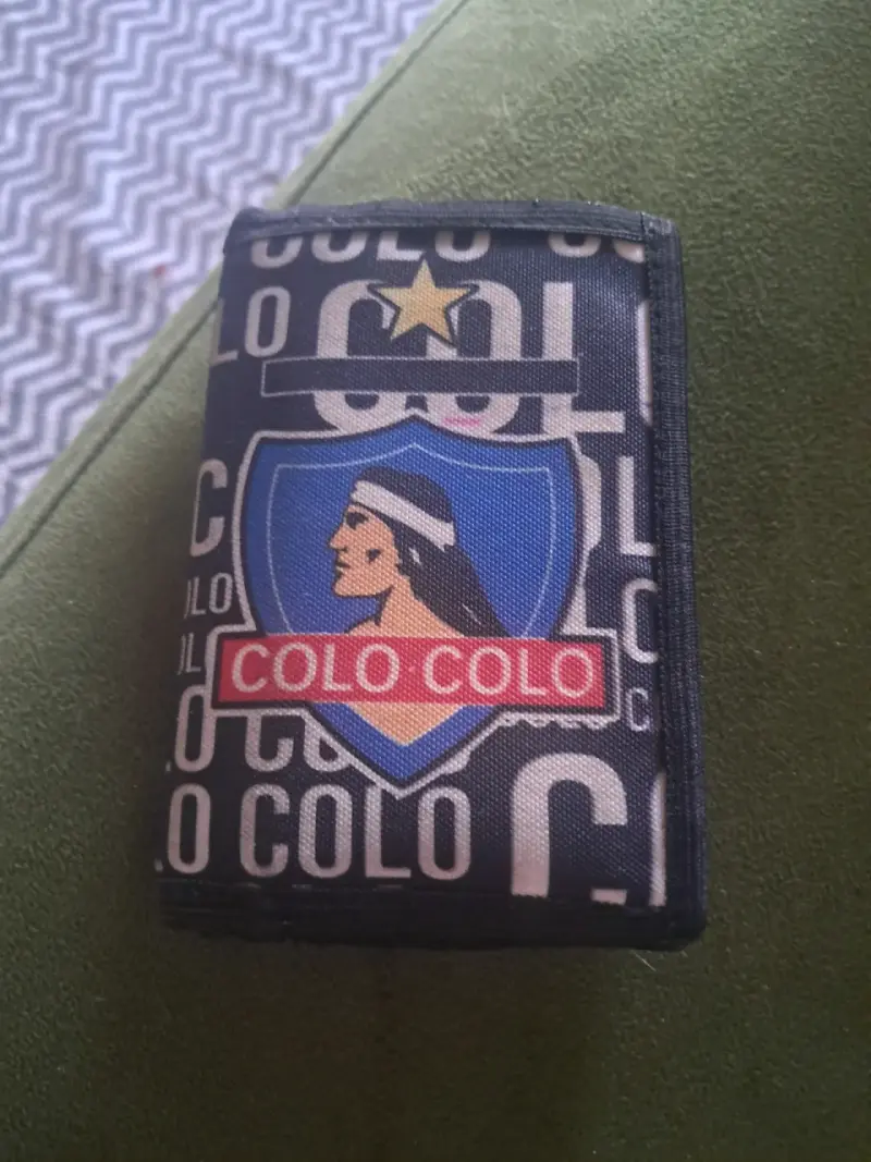 Billetera Colo-Colo negra