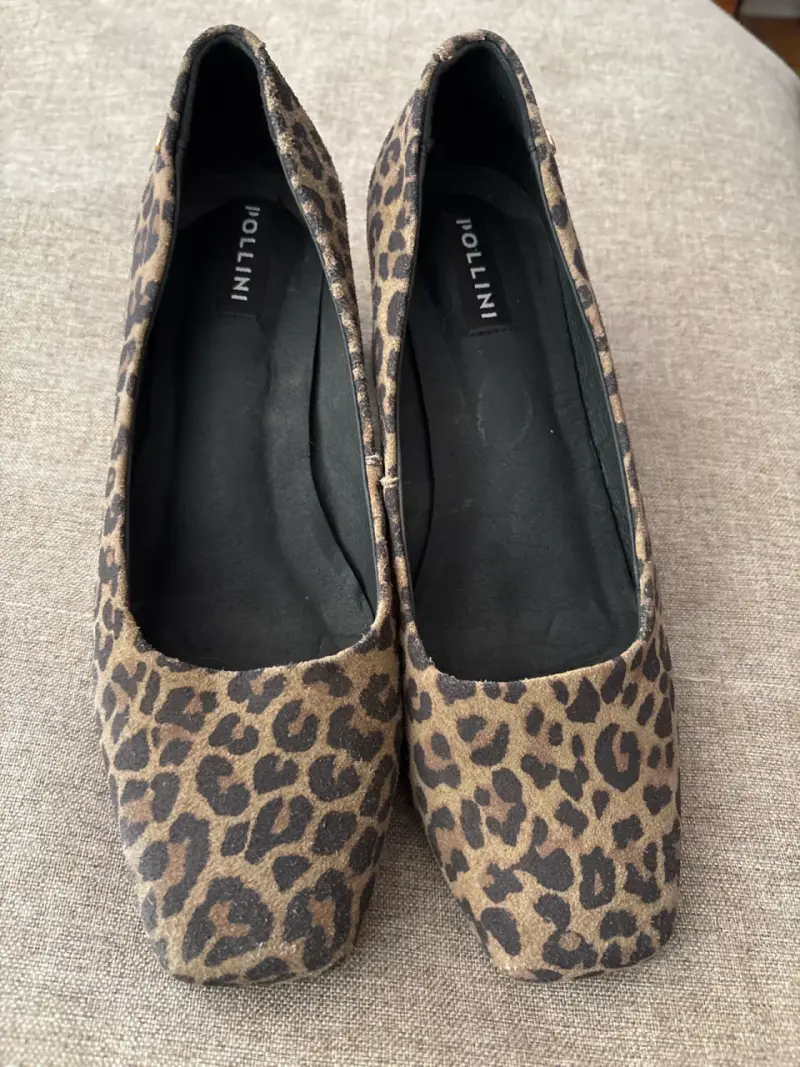 Bailarinas estampado leopardo Pollini - 1