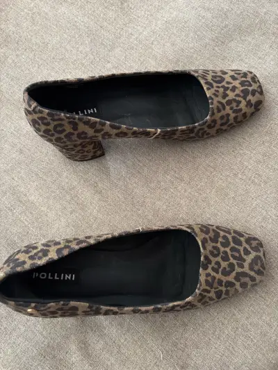 Bailarinas estampado leopardo Pollini - miniatura 2