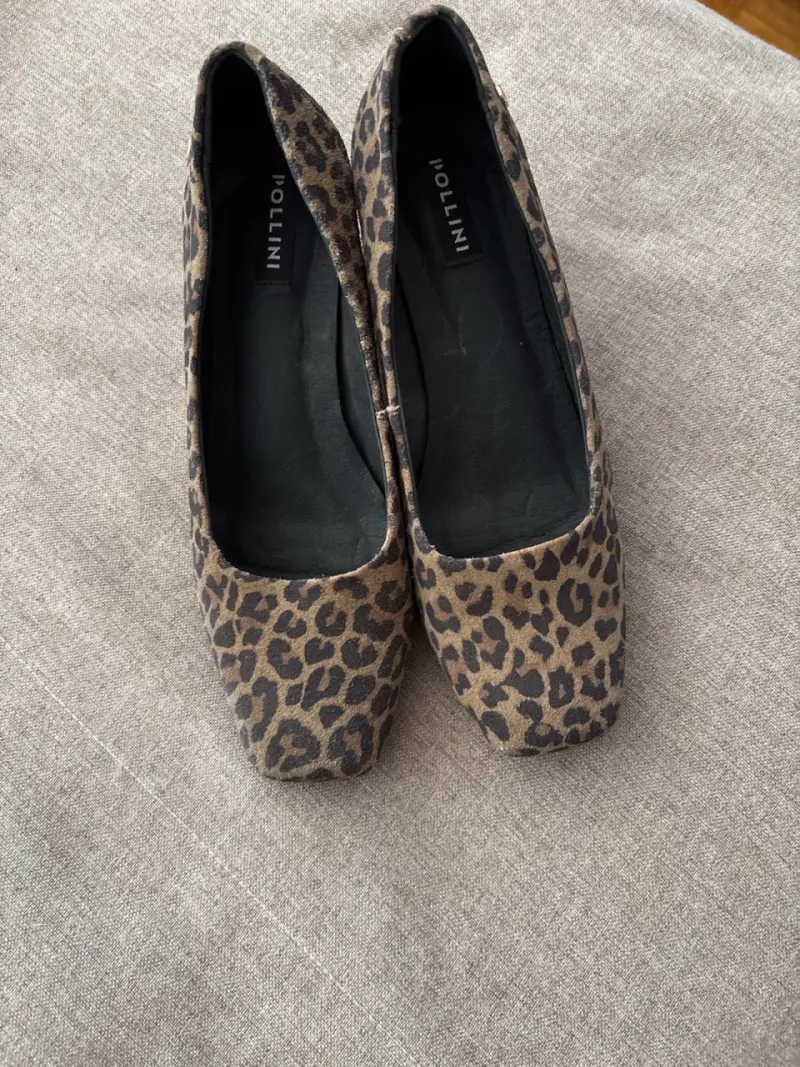 Bailarinas estampado leopardo Pollini - 3