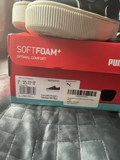 Zapatillas Puma negras para mujer - miniatura 3