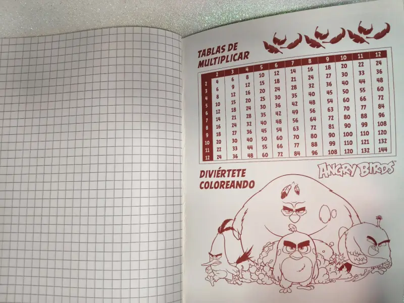 2x$1.000, Cuadernos college, ProArte Angry Birds - 3
