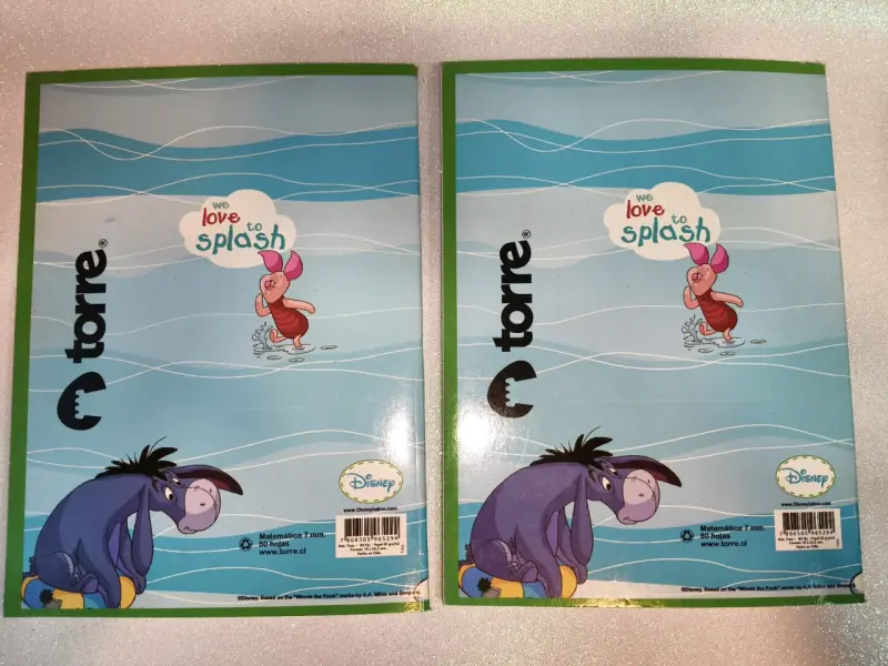 2x$1.000, Cuadernos college,Torre Disney Winnie th - 3