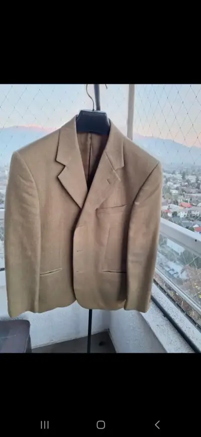 Blazer café oscuro elegante - miniatura 4