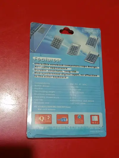 Teclado numérico USB nuevo - miniatura 2