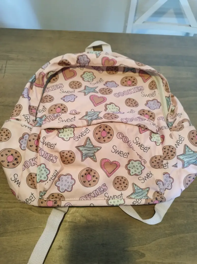 Mochila estampada galletas