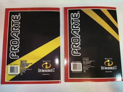 2x$1.000, Ccuadeno college,ProArte de Los Increíbl - miniatura 4
