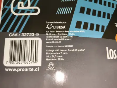 2x$1.000, Ccuadeno college,ProArte de Los Increíbl - miniatura 5