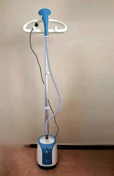 Plancha a vapor vertical azul - miniatura 2