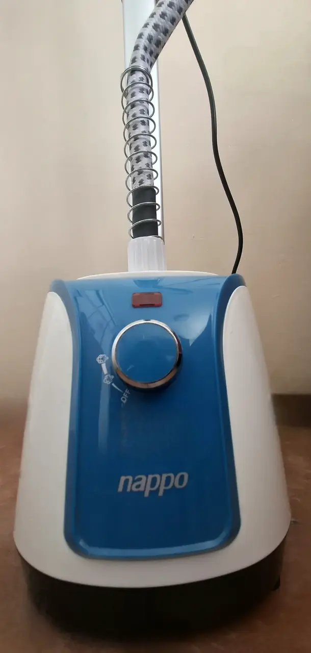 Plancha a vapor vertical azul - 5