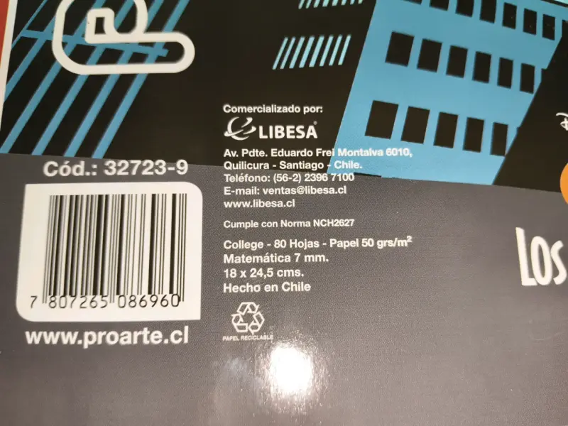 2x$1.000, Cuadernos college,Proarte Los Increíbles - 5
