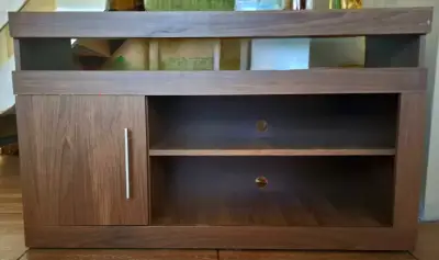 Mueble de TV madera oscuro - miniatura 2