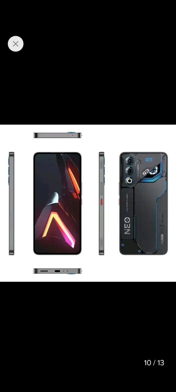 Smartphone ZTE Nubia Neo3 GT 5G 256GB - 4