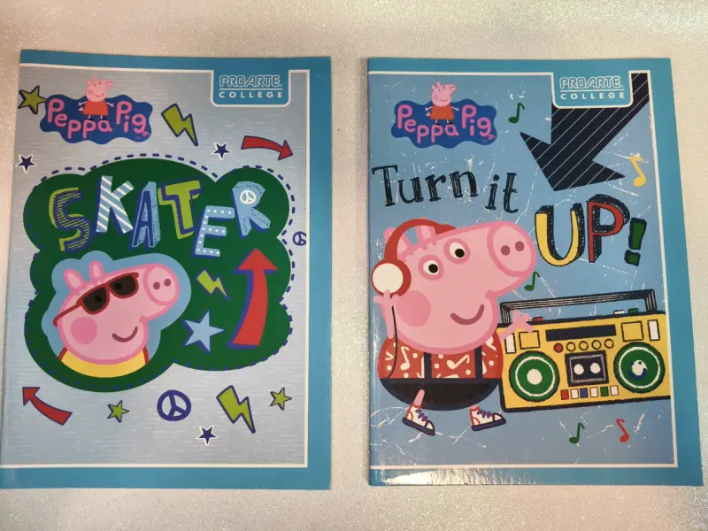 2x$1.000, Cuadernos college, Peppa Pig Proarte - 1
