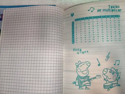 2x$1.000, Cuadernos college, Peppa Pig Proarte - miniatura 3