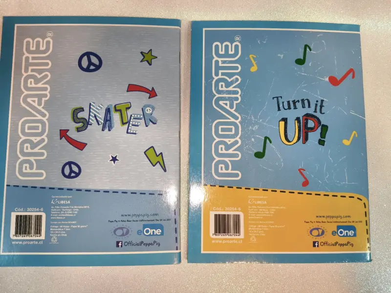 2x$1.000, Cuadernos college, Peppa Pig Proarte - 4