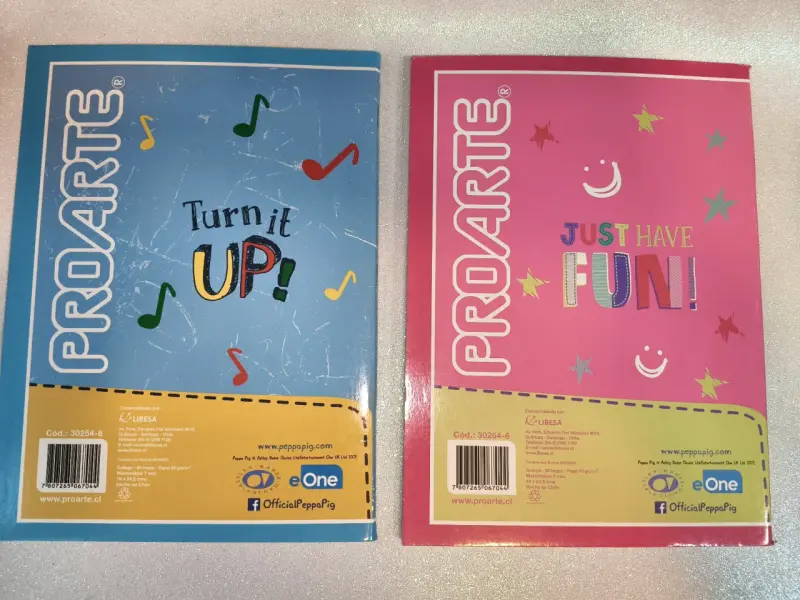 2x$1.000, Cuadernos college, Peppa Pig Proarte - 4