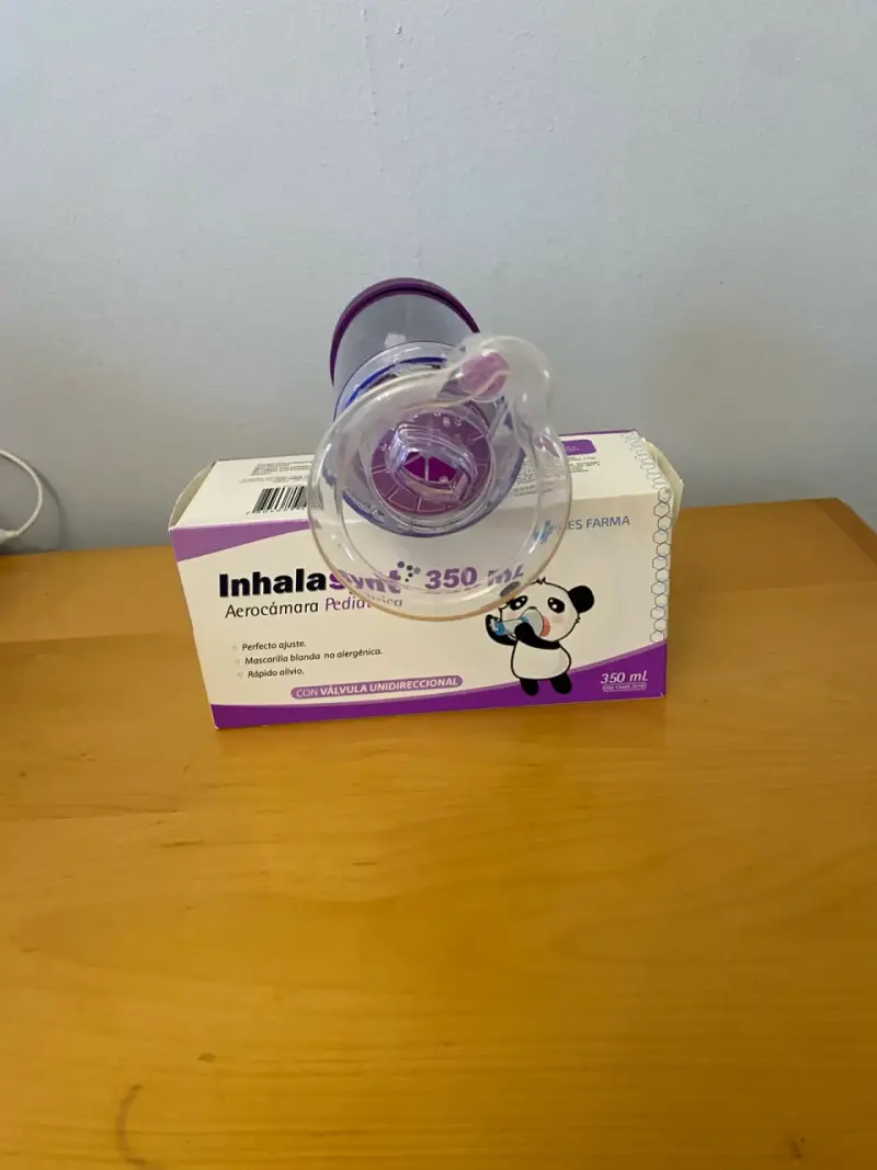 Cámara espaciadora inhaladora infantil - 2